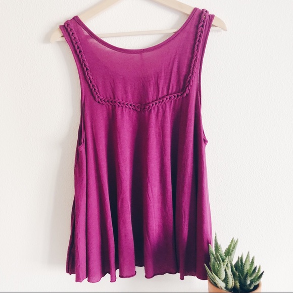 Free people •free falling drippy tank• - Picture 2 of 6